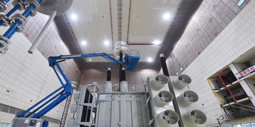 aluminium-corona-ringen-installatie-voor-1000kV-stroomtransformator